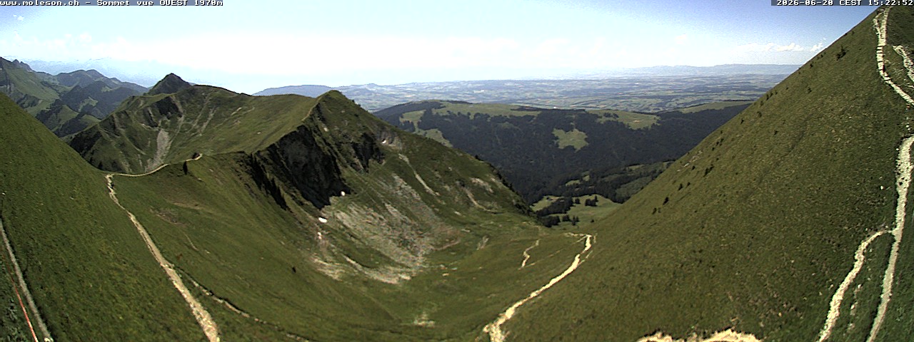 Gipfel des Moléson - 2002 m