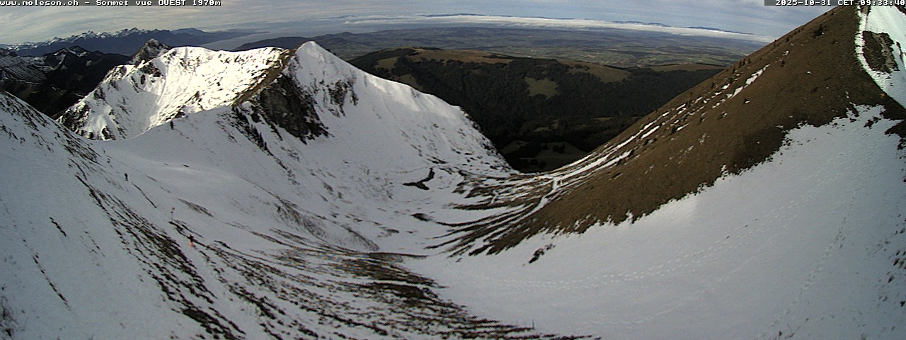 Gipfel des Moléson - 2002 m