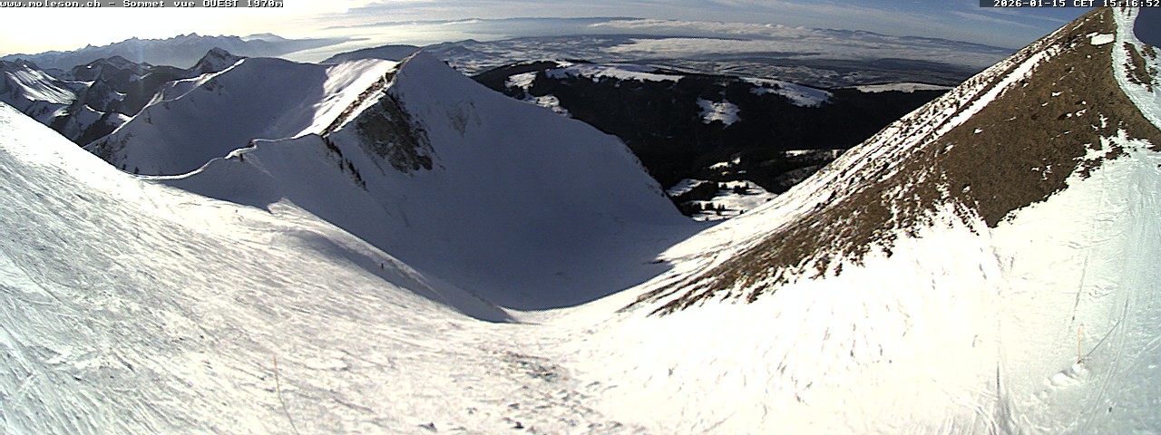 Gipfel des Moléson - 2002 m