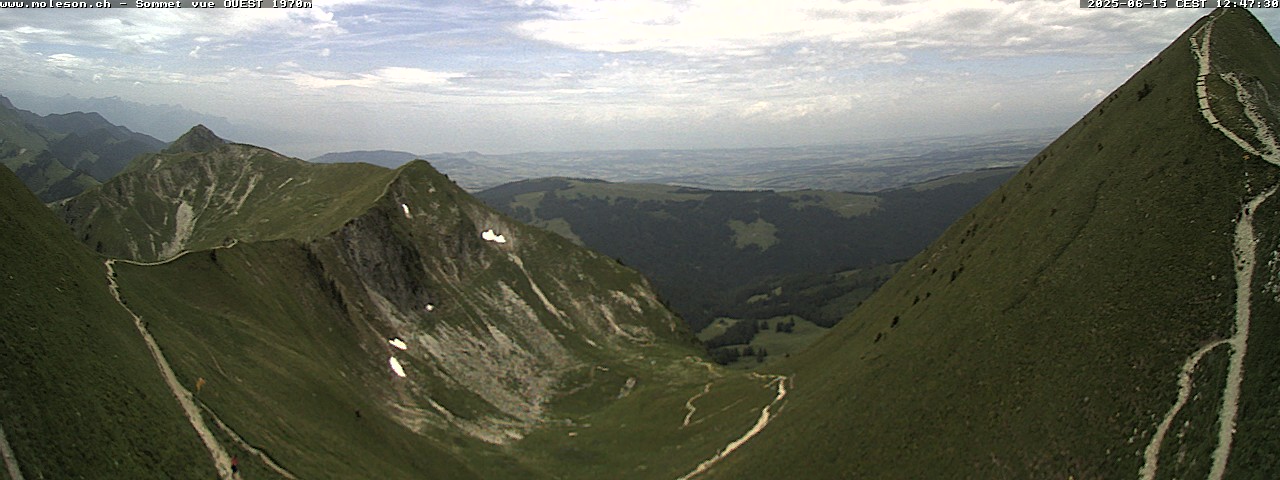 Gipfel des Moléson - 2002 m