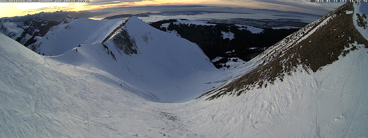 Gipfel des Moléson - 2002 m