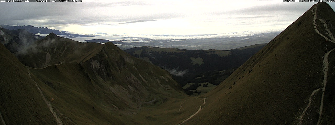 Gipfel des Moléson - 2002 m