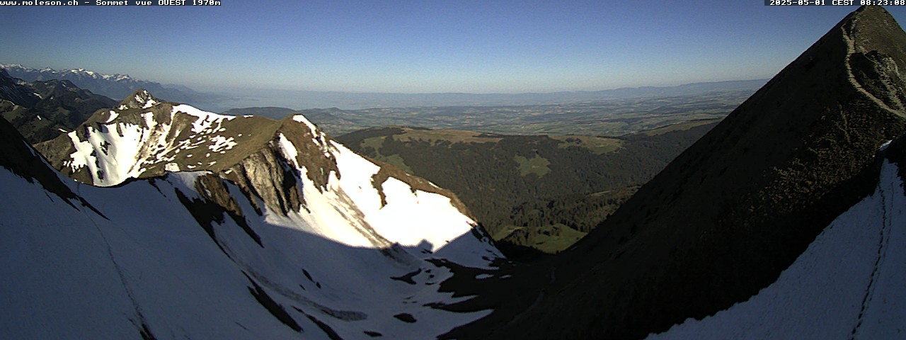 Gipfel des Moléson - 2002 m