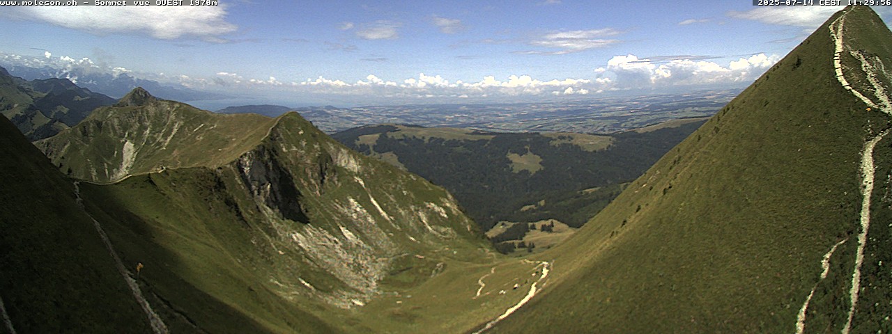 Gipfel des Moléson - 2002 m