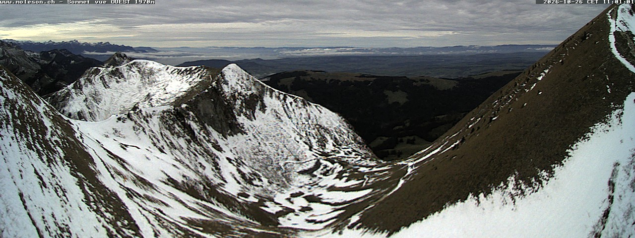 Gipfel des Moléson - 2002 m