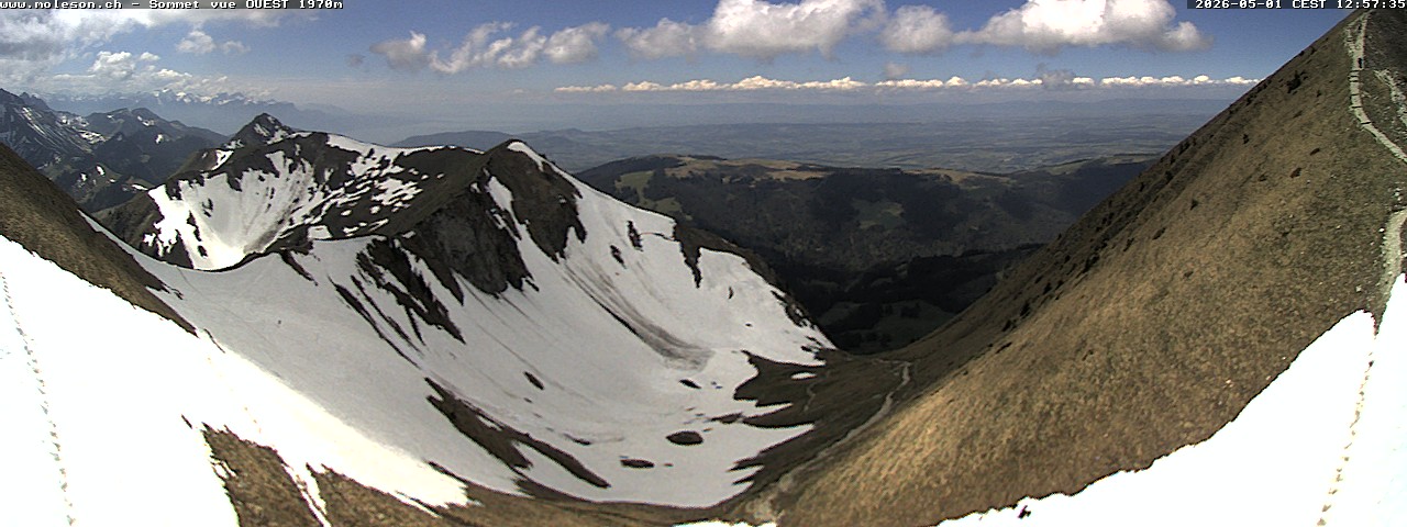 Gipfel des Moléson - 2002 m