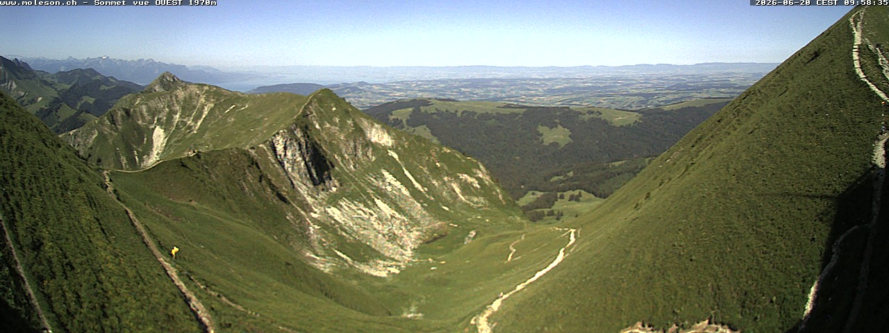Gipfel des Moléson - 2002 m