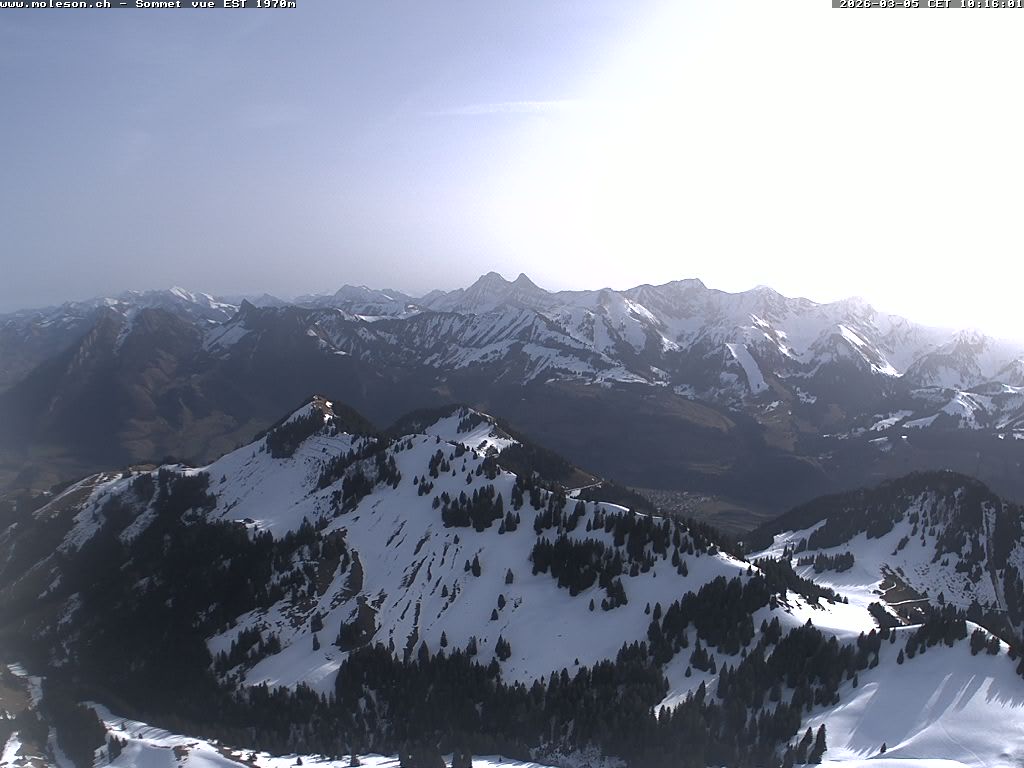 East summit of Moléson - 2002 mm