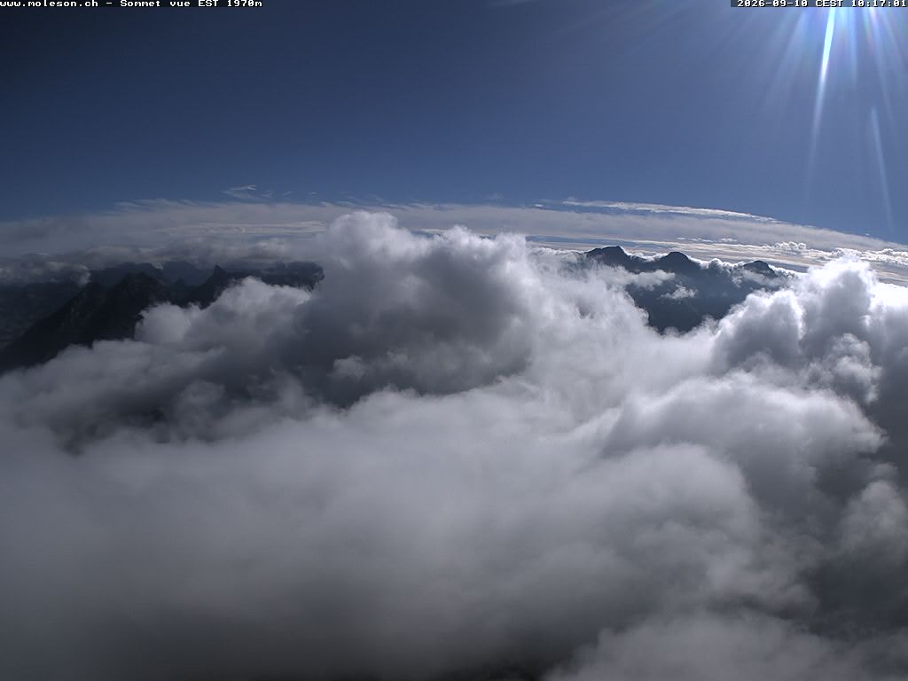 East summit of Moléson - 2002 mm