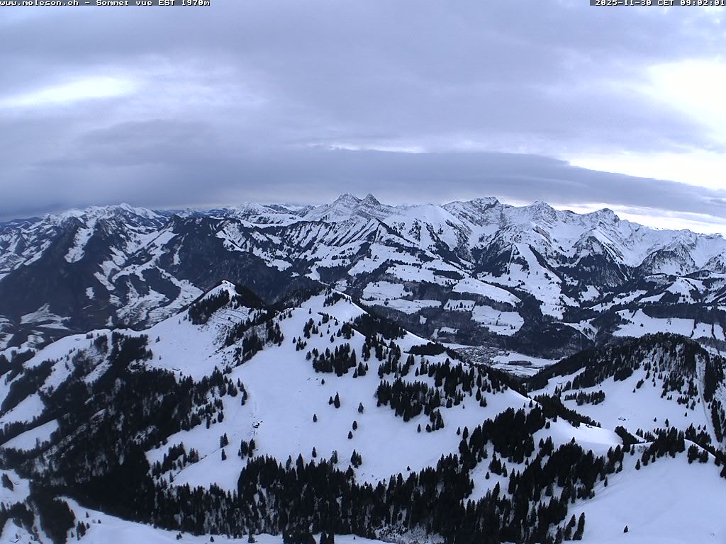 East summit of Moléson - 2002 mm