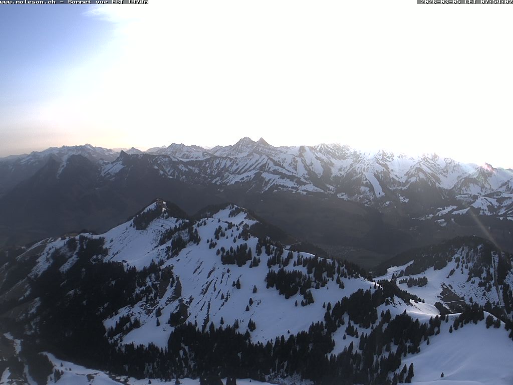 East summit of Moléson - 2002 mm