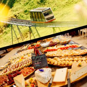 Bon Brunch + trajet en funiculaire à Plan-Francey