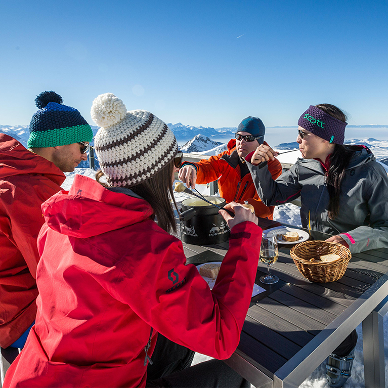 Voucher Le Sommet restaurant at 2002m